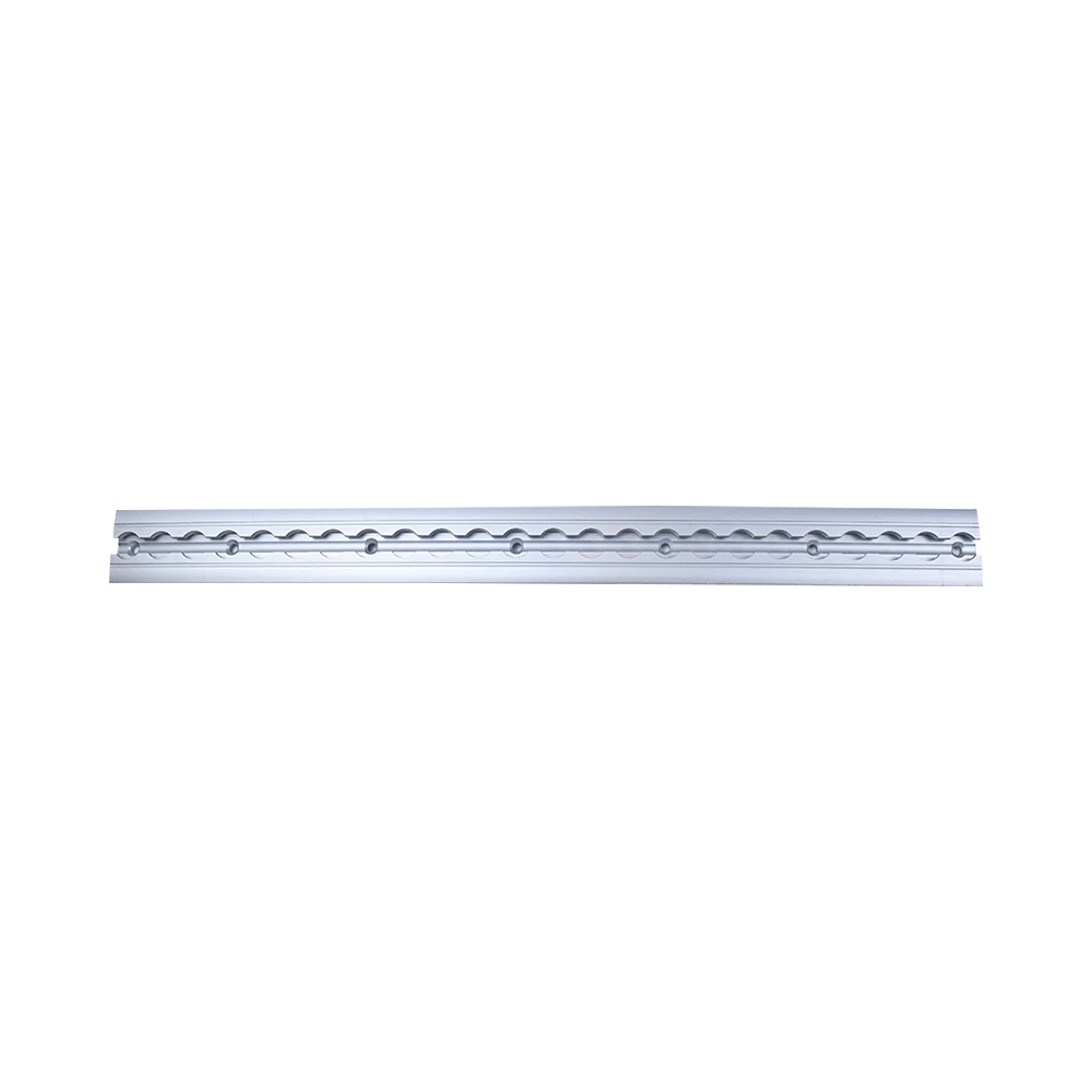 12' aluminium geflensde L-track