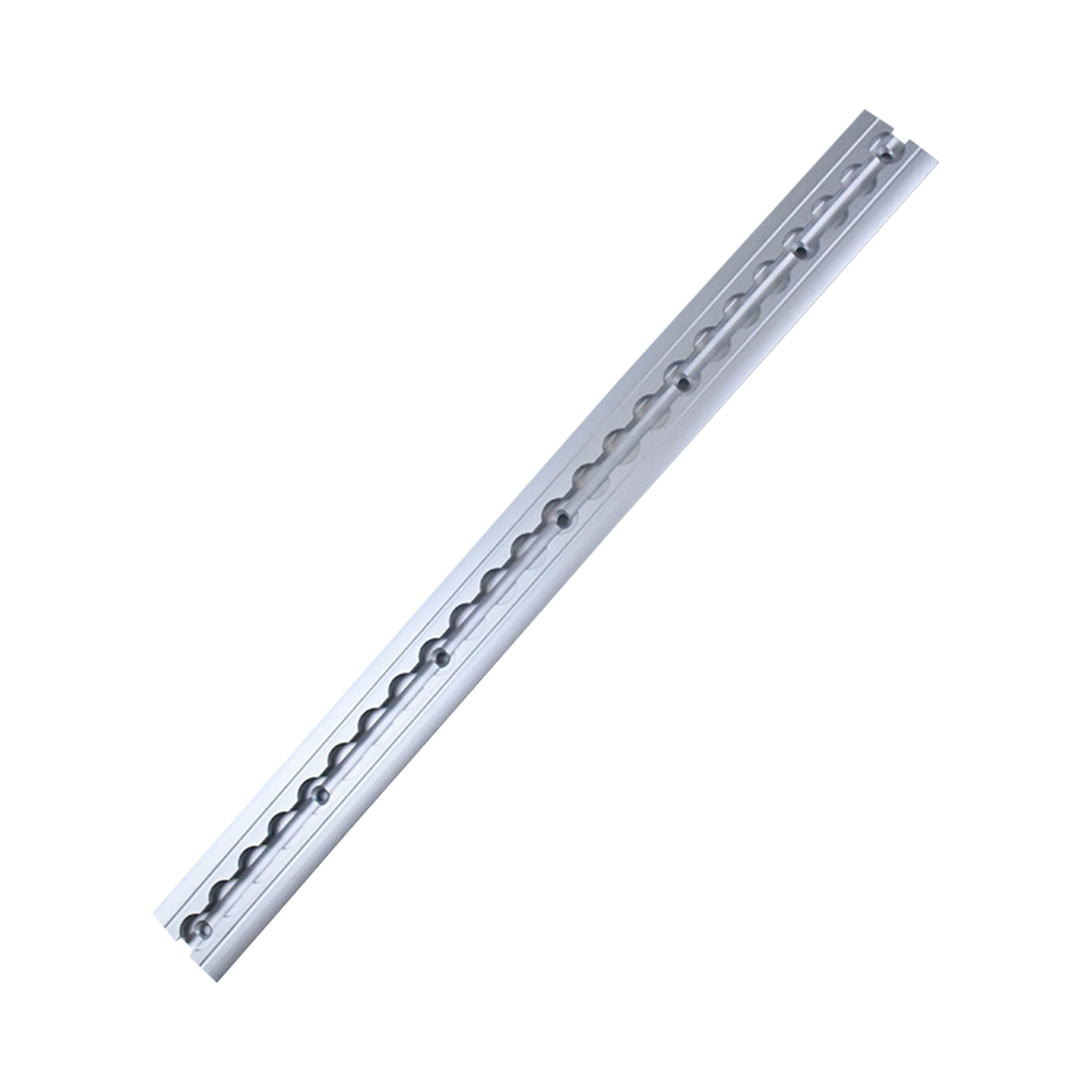 12' aluminium geflensde L-track