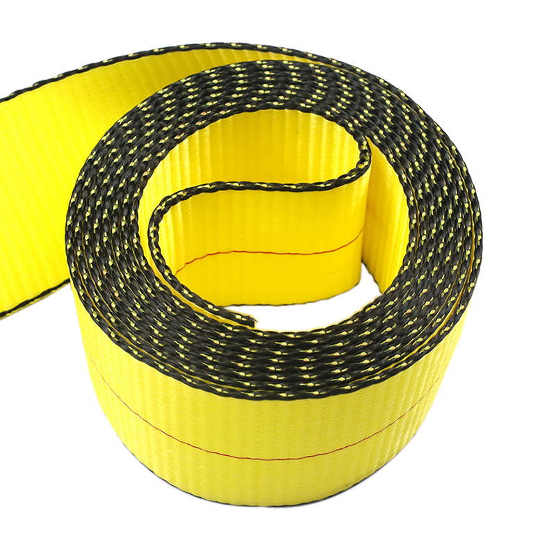 3 inch zware ratelband met platte haak voor vrachtwagen met aanhanger