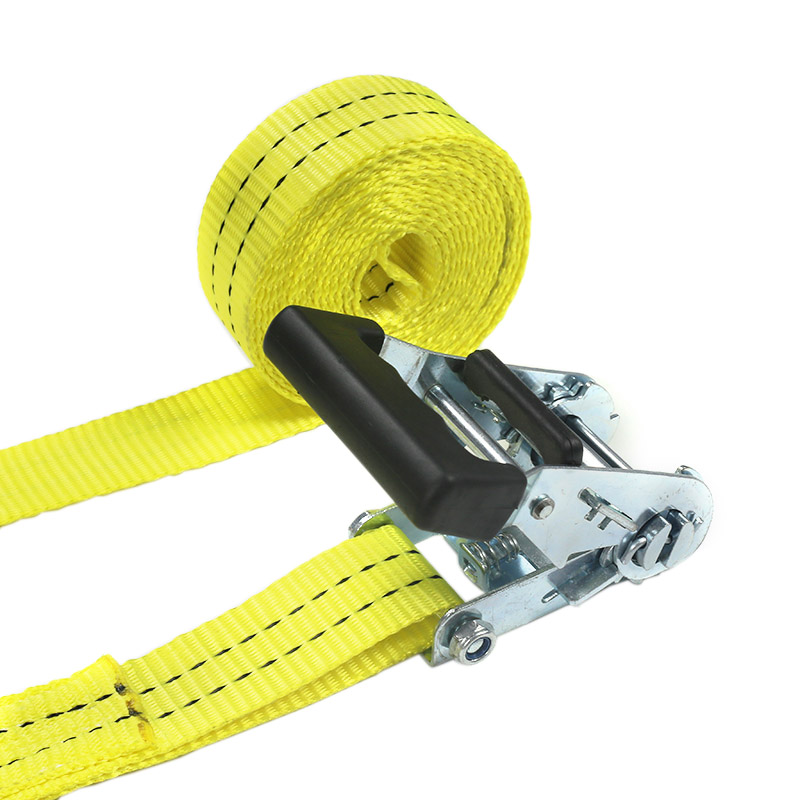 35 mm 2t met rubber beklede ratelriemen voor vrachtvervoer
