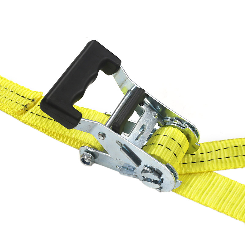 35 mm 2t met rubber beklede ratelriemen voor vrachtvervoer