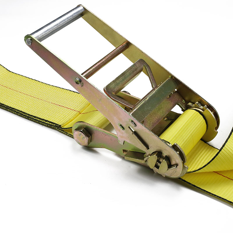 4 inch lange aluminium handgreep dubbele J-haak ratelriemen