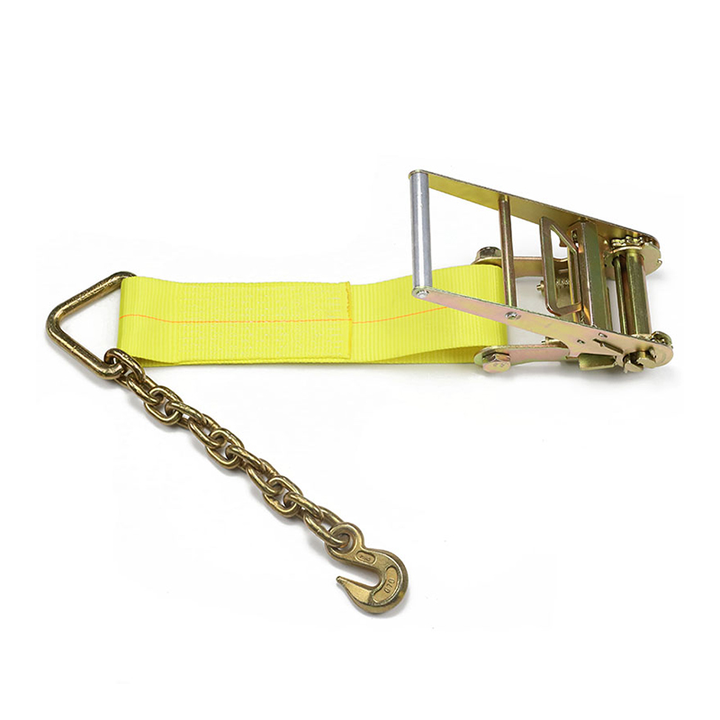 Aangepaste lengte 4 inch ratelriem met kettingverlengingen