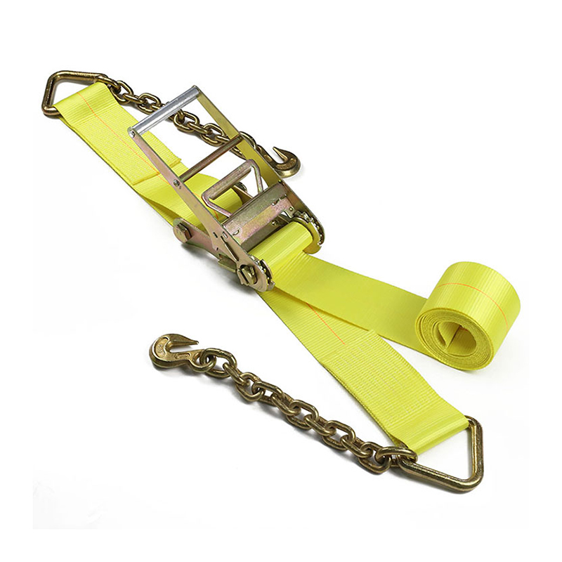 Aangepaste lengte 4 inch ratelriem met kettingverlengingen