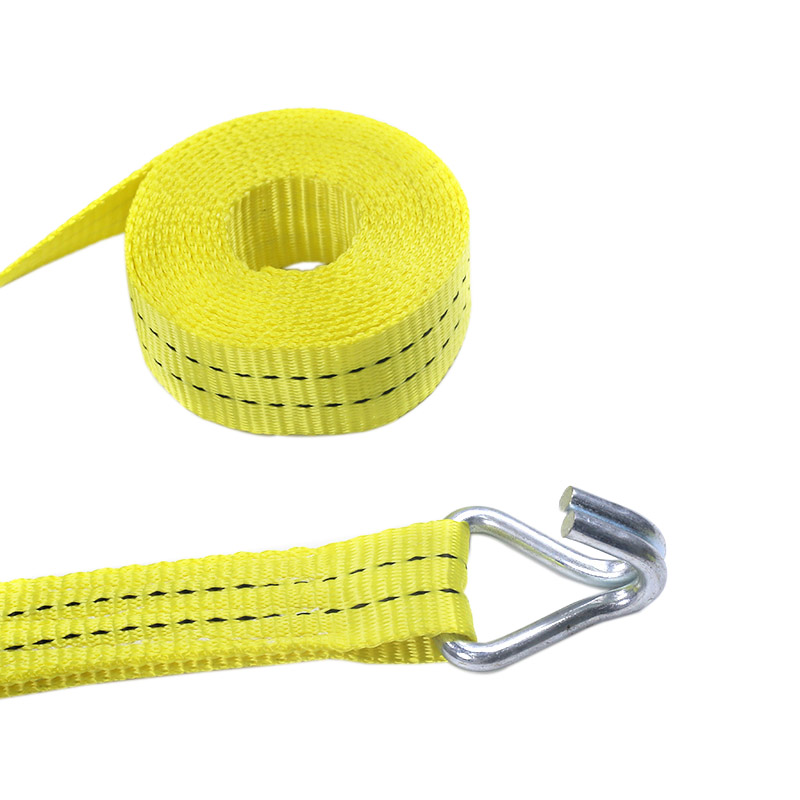 35 mm 2t met rubber beklede ratelriemen voor vrachtvervoer