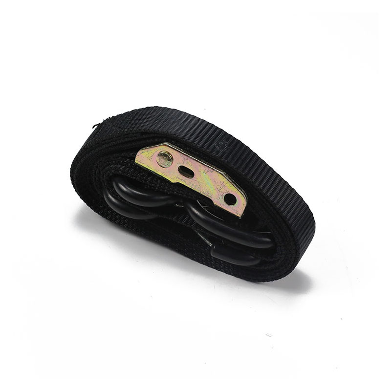 De 1 inch spanband met spanband naar beneden