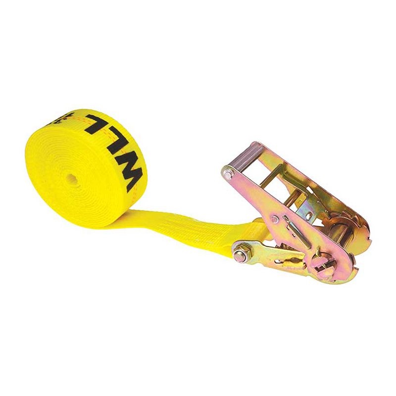 De Force 2 X 20' gele heavy-duty eindeloze ratelriem