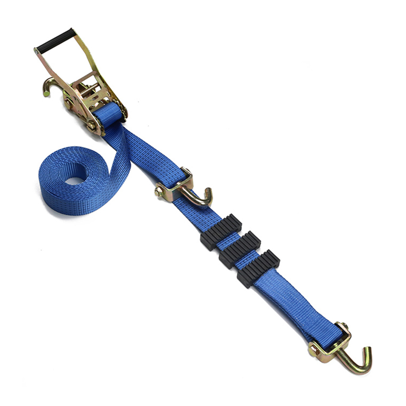 De 2INCH heavy-duty ratelriem, draaihaken en rubberen blokken