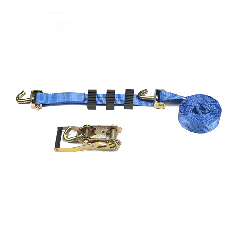De 2INCH heavy-duty ratelriem, draaihaken en rubberen blokken