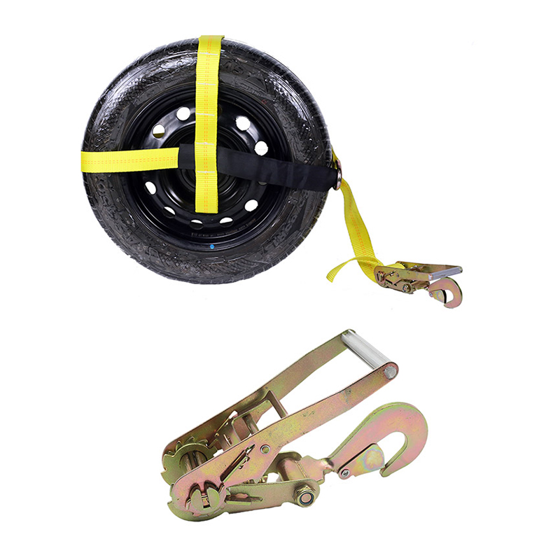 De verstelbare 2 INCH wielbevestiging met karabijnhaak D-ring