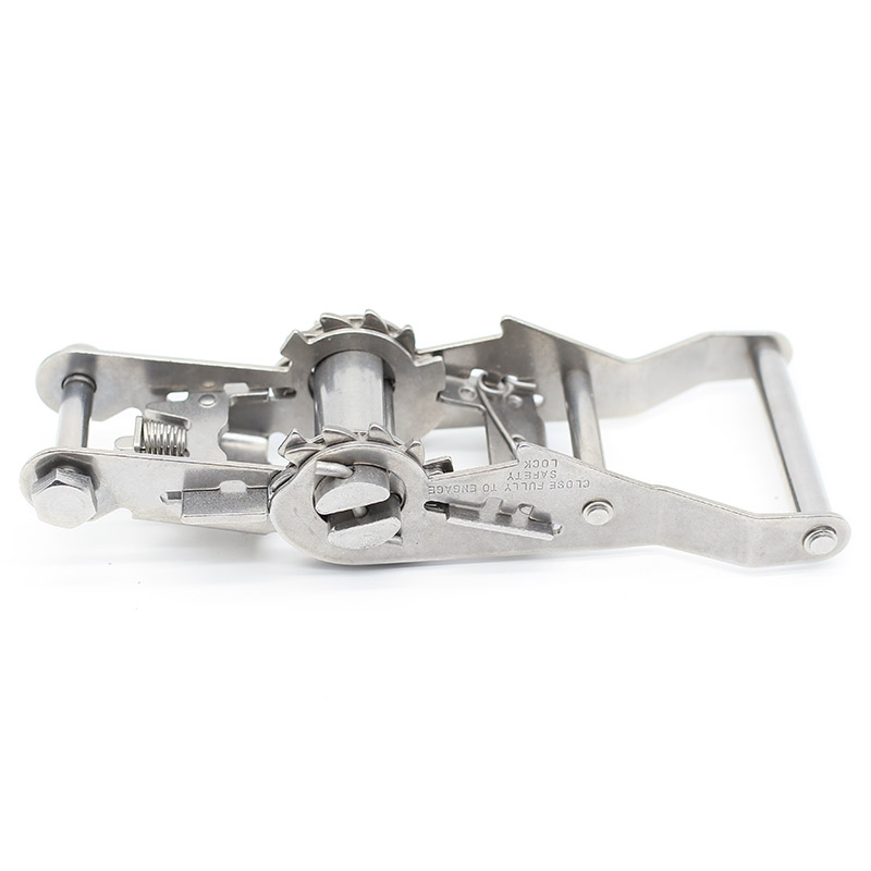 De 1,5 inch 3T professionele roestvrijstalen ratelgesp