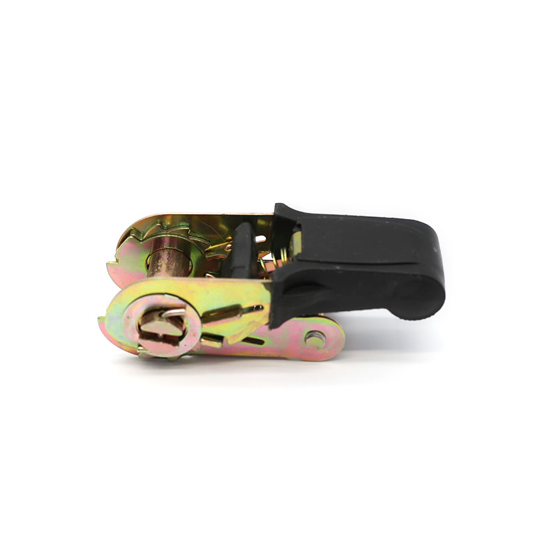 De 1-inch met rubber beklede ratelgesp