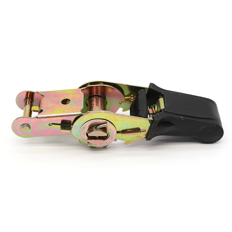 De 1-inch met rubber beklede ratelgesp