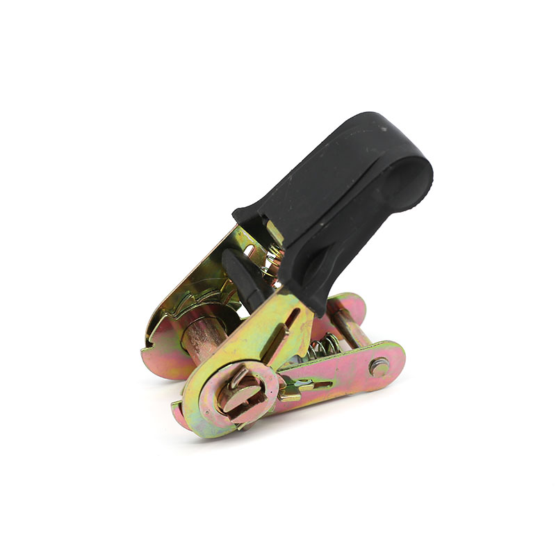 De 1-inch met rubber beklede ratelgesp