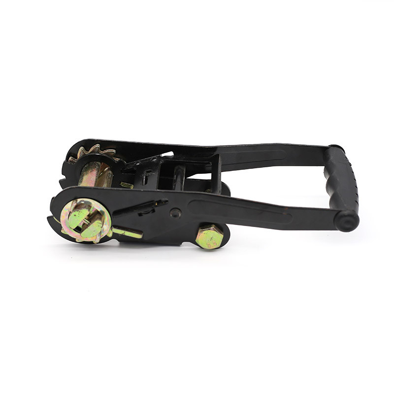 De 2-inch 5T vergulde zwarte ratelgesp