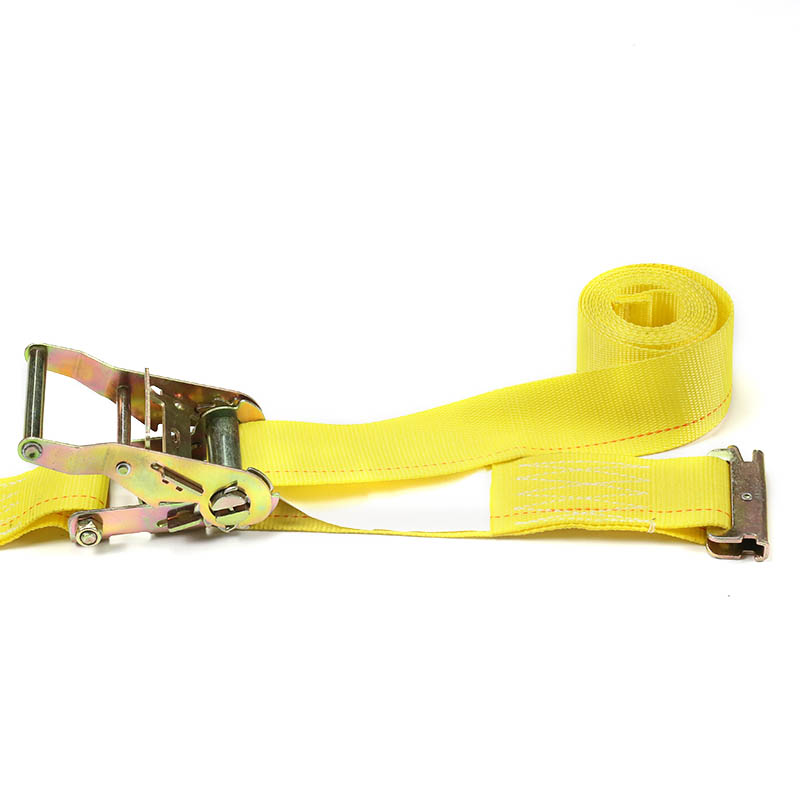 De 2-inch E-Track ratelriem blauw geel