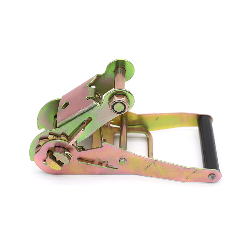 De 2-inch ratelgesp met plastic handvat