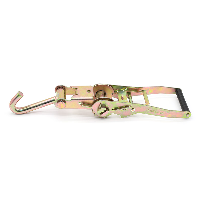 De 2-inch ratelgesp met lange enkele haak