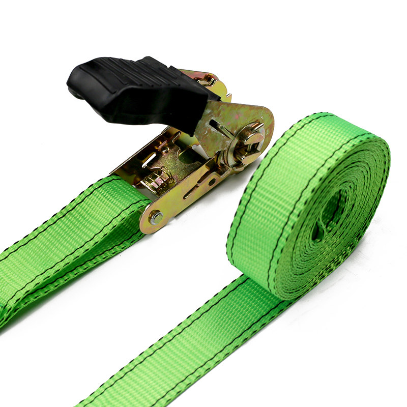 De 4-delige 1-INCH met rubber beklede ratelriemen